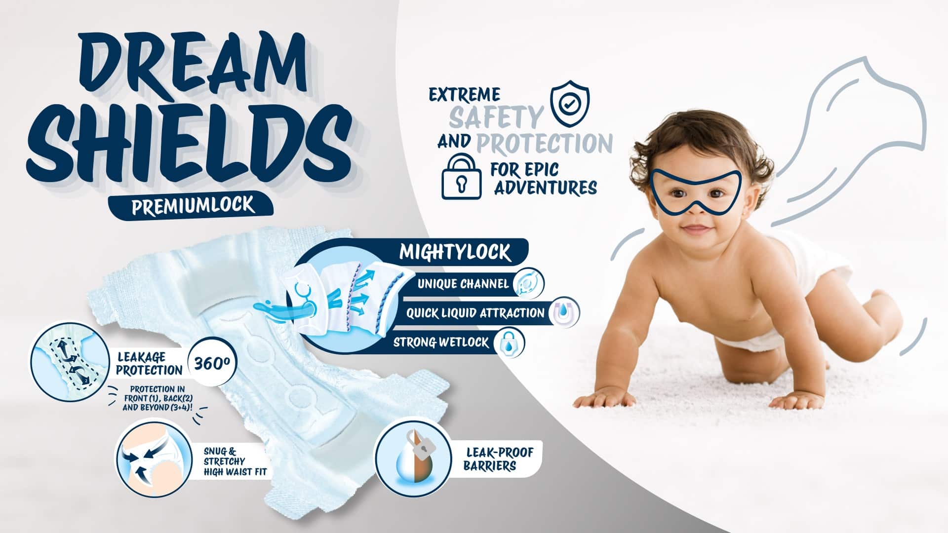 Ontex Dreamshields technology